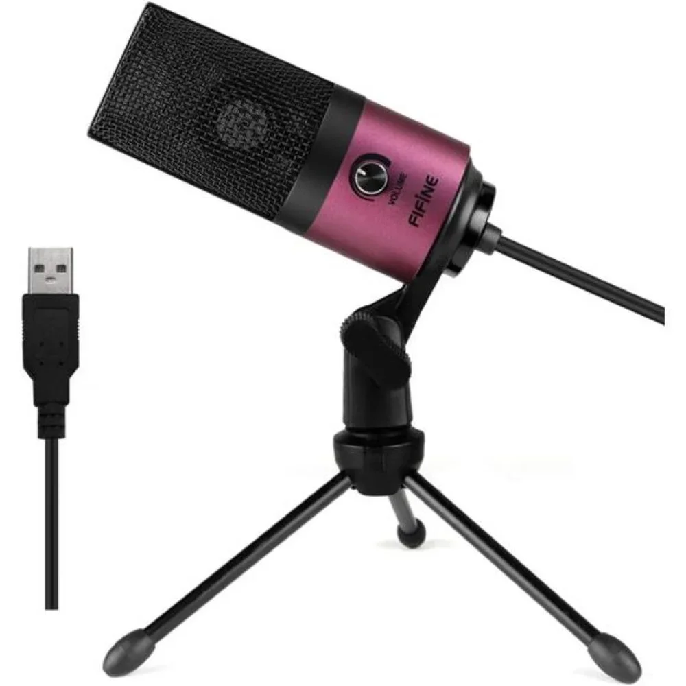 USB Podcast Condenser Microphone Recording On Laptop,NoNeed Sound Card Interface